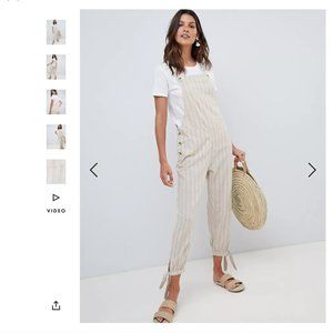 NWT Rhythm Bahamas Jumpsuit in Sand